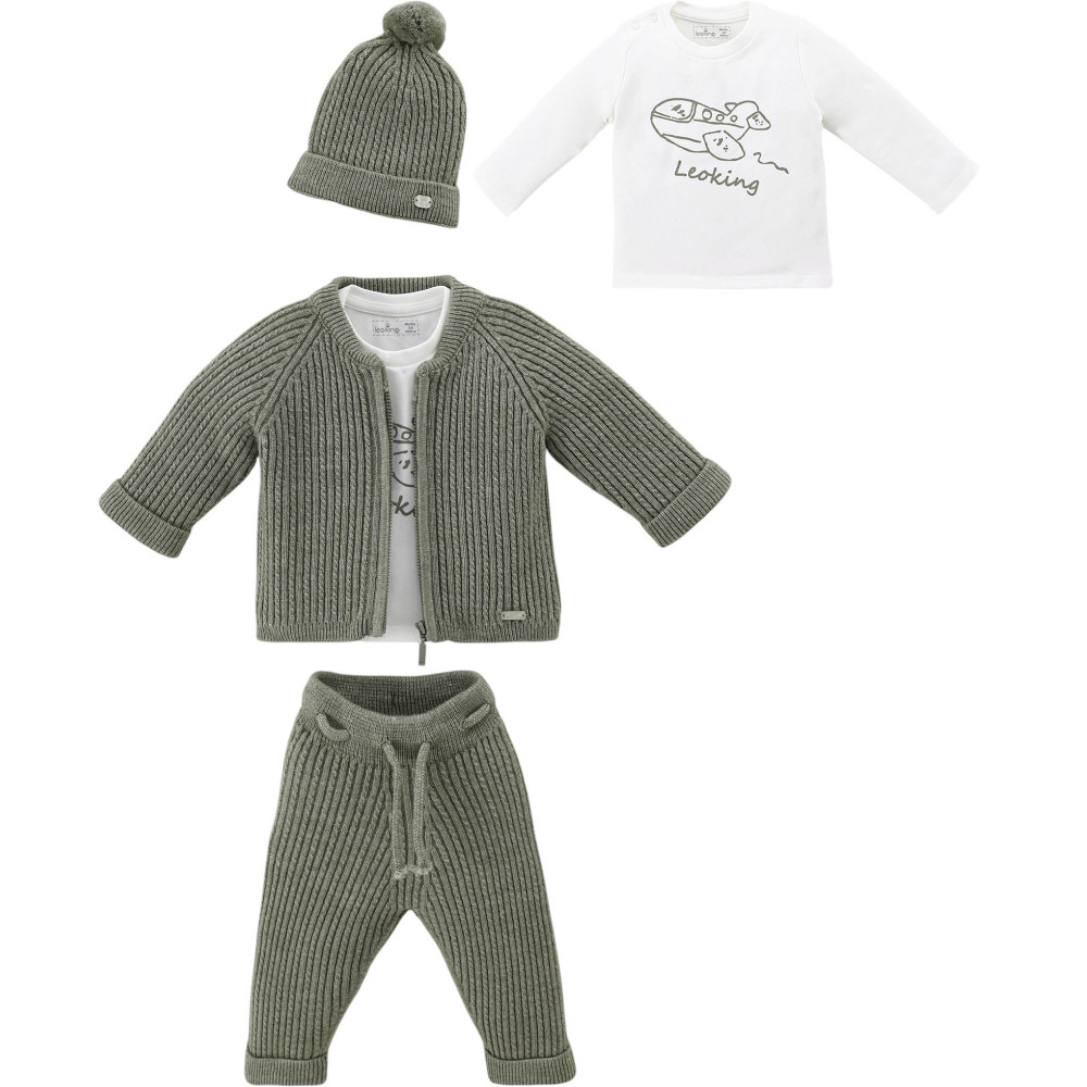 Set sweater+sweater+pants+hat