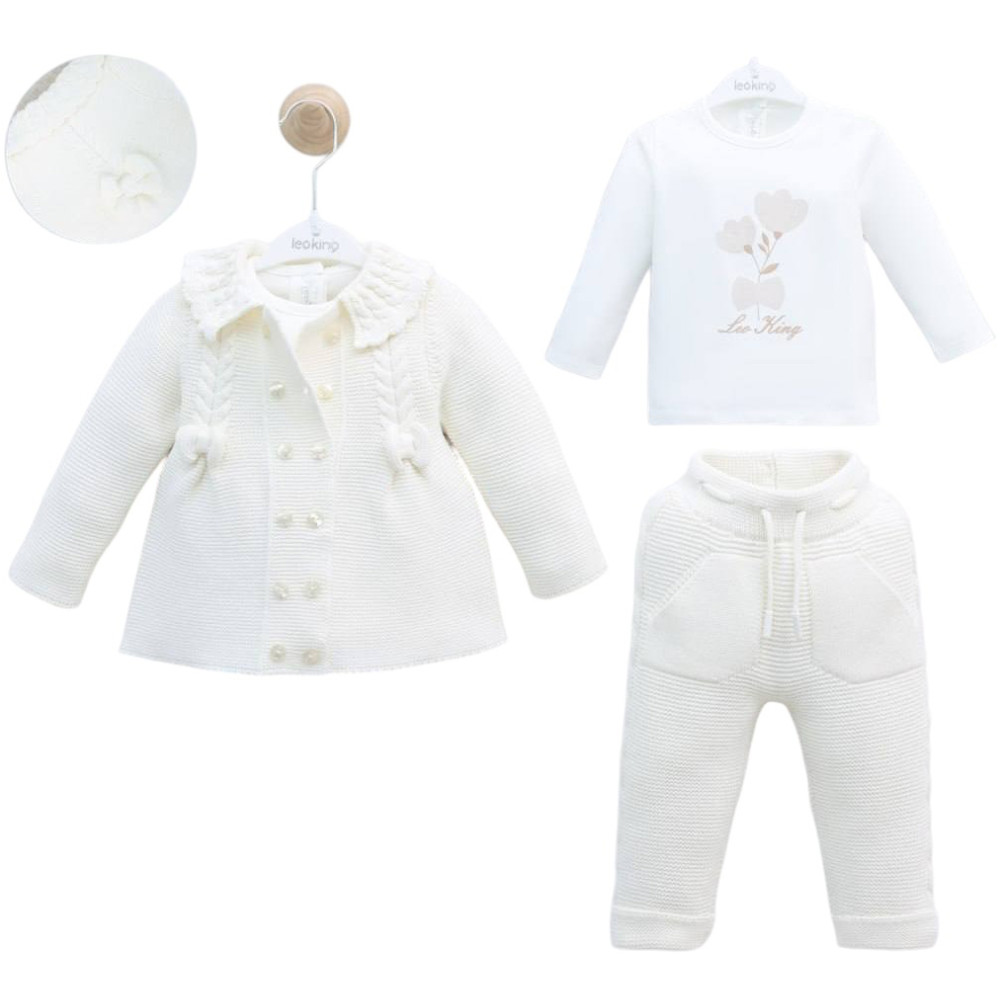 Set sweater+sweater+pants