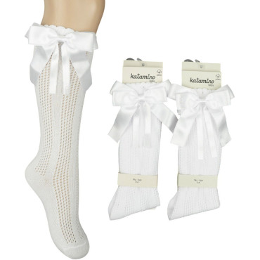 Knee high socks cotton Frezya