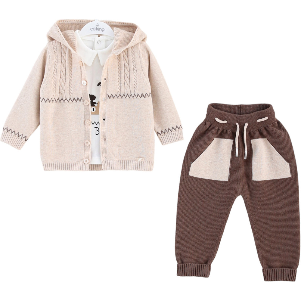 Set sweater+sweater+pants