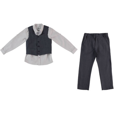 Set shirt+vest+pants