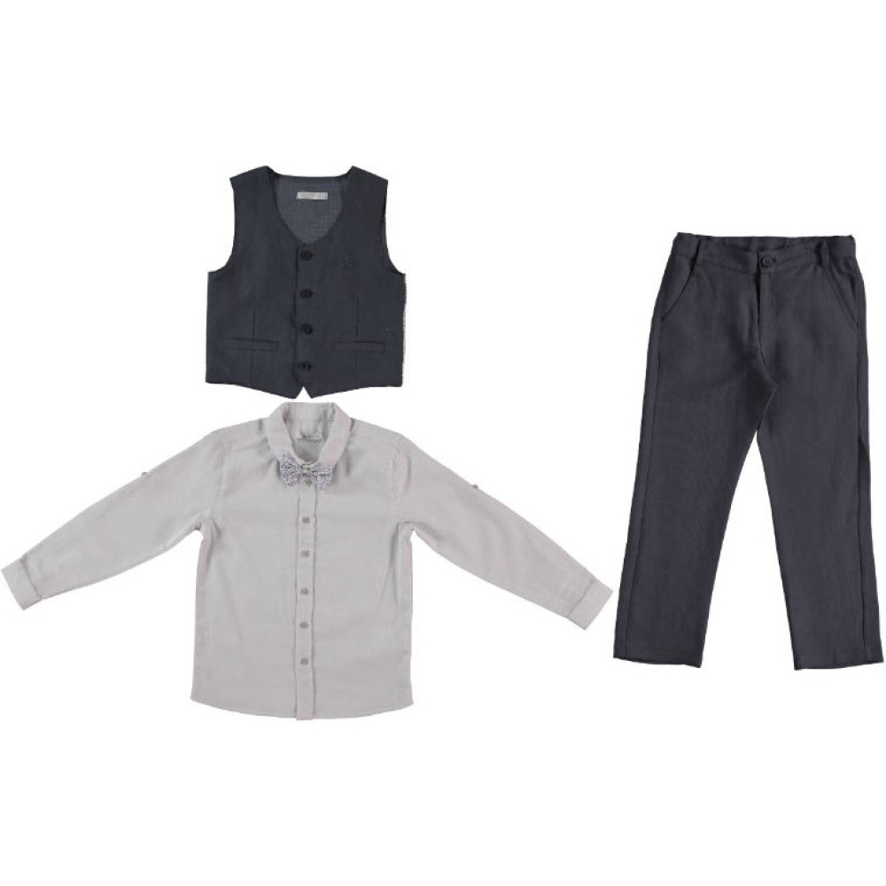 Set shirt+vest+pants