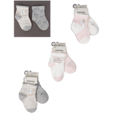 Socks cotton set 2 pairs (pack of 6 sets) Bakir Socks cotton set 2 pairs (pack of 6 sets) Bakir