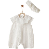 Overalls+headband, series BABY CHIC