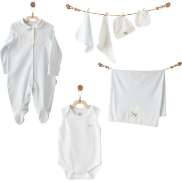 Set of 7 items, series LITTLE COWBOY. (Expected 27.02.2026)