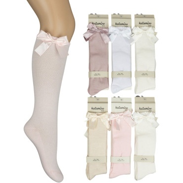 Knee high socks cotton Almeto