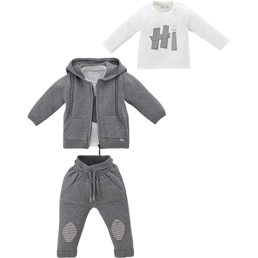 Set sweater+sweater+pants