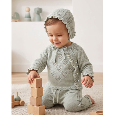 Set sweater + hat + pants