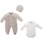 Overalls  knitted+overalls  knitted+hat