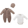 Overalls  knitted+overalls  knitted+hat