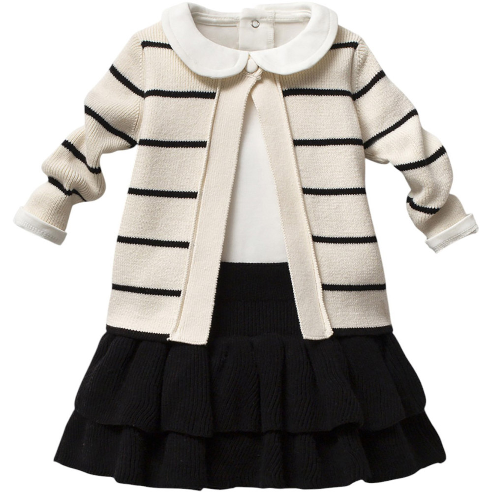 Set sweater+body+skirt