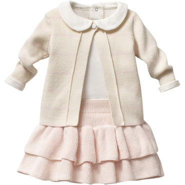 Set sweater+body+skirt