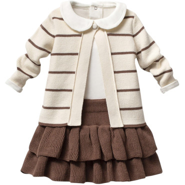 Set sweater+body+skirt