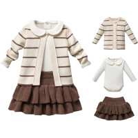 Set sweater+body+skirt