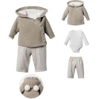 Set sweater+body+pants