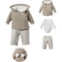 Set sweater+body+pants