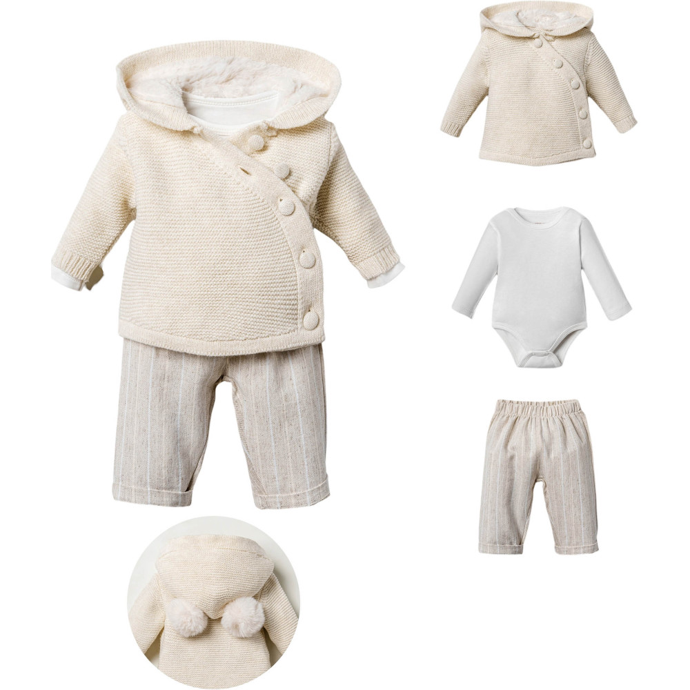 Set sweater+body+pants