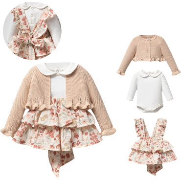 Set sweater+body+skirt