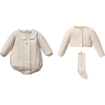 Set body+sweater+knee socks