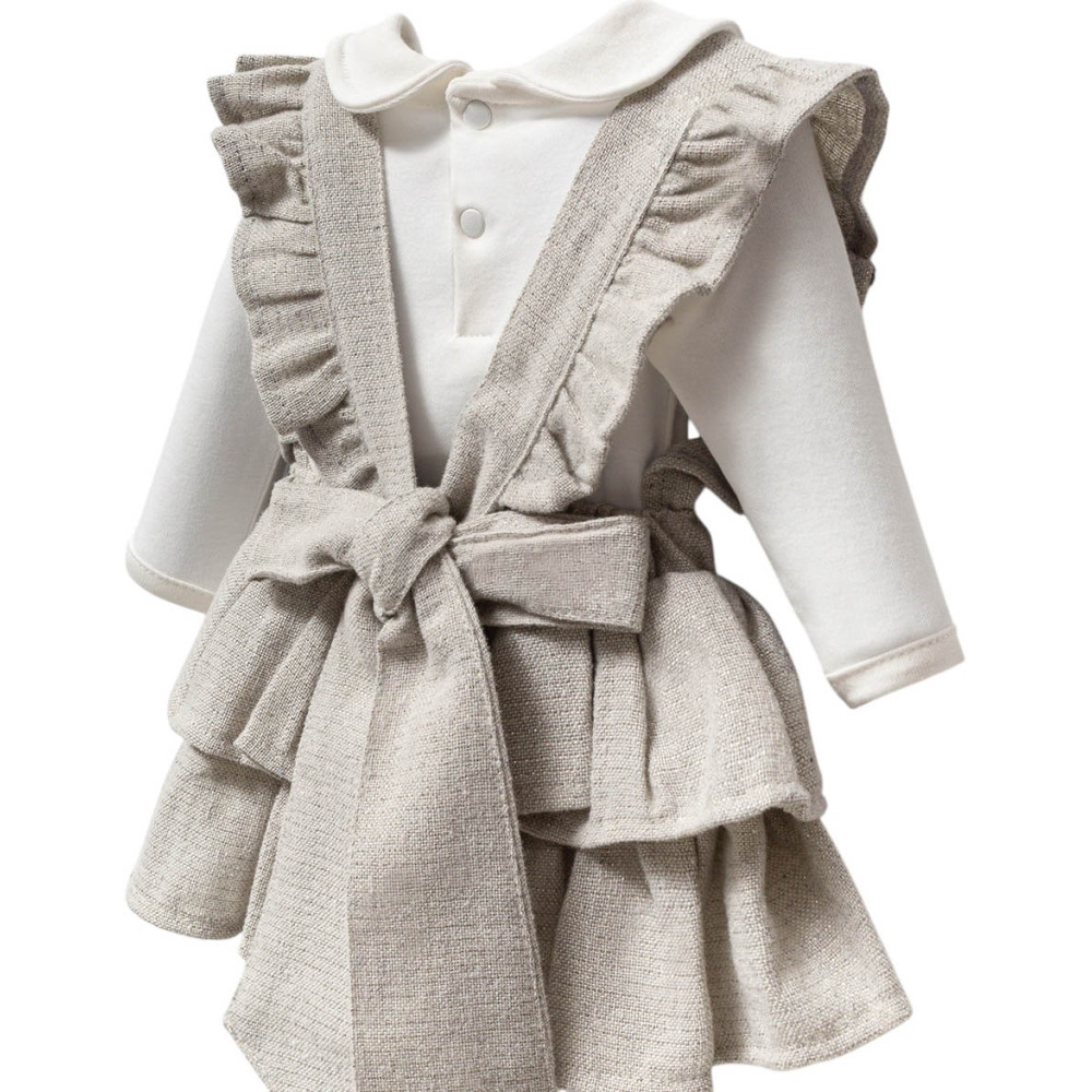 Set sweater+body+skirt+headband