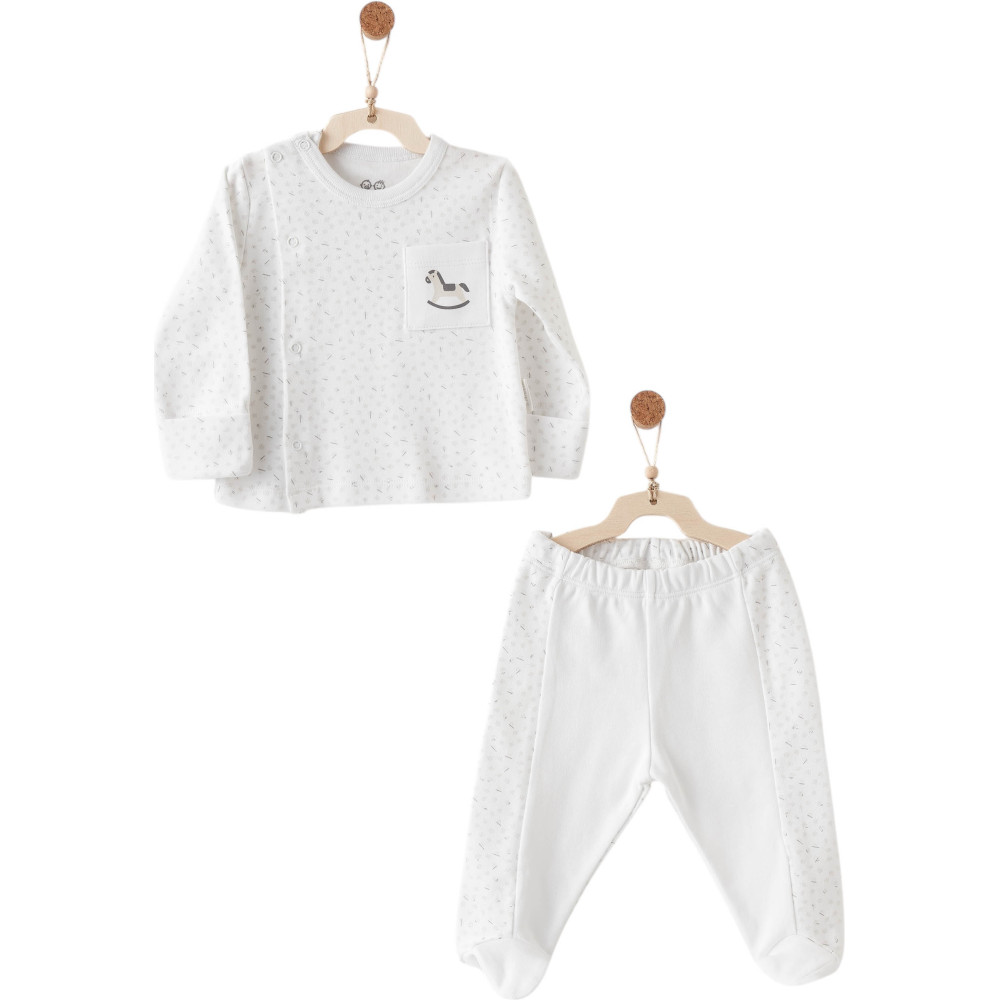 Set crawler + onesie, series MY LITTLE WORLD. (Expected 19.01.2026)