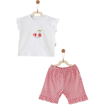 Set T-shirt+shorts, series CHERRY CHATTY. (Expected 10.02.2026)