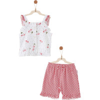 Set tank top+shorts, series CHERRY CHATTY