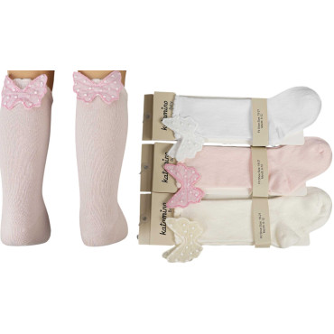 Knee high socks cotton Oskar