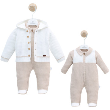 Set sweater+overalls