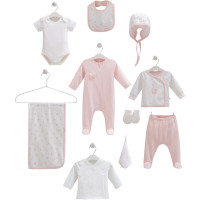 Set 10 items, series NEW BORN GIRL