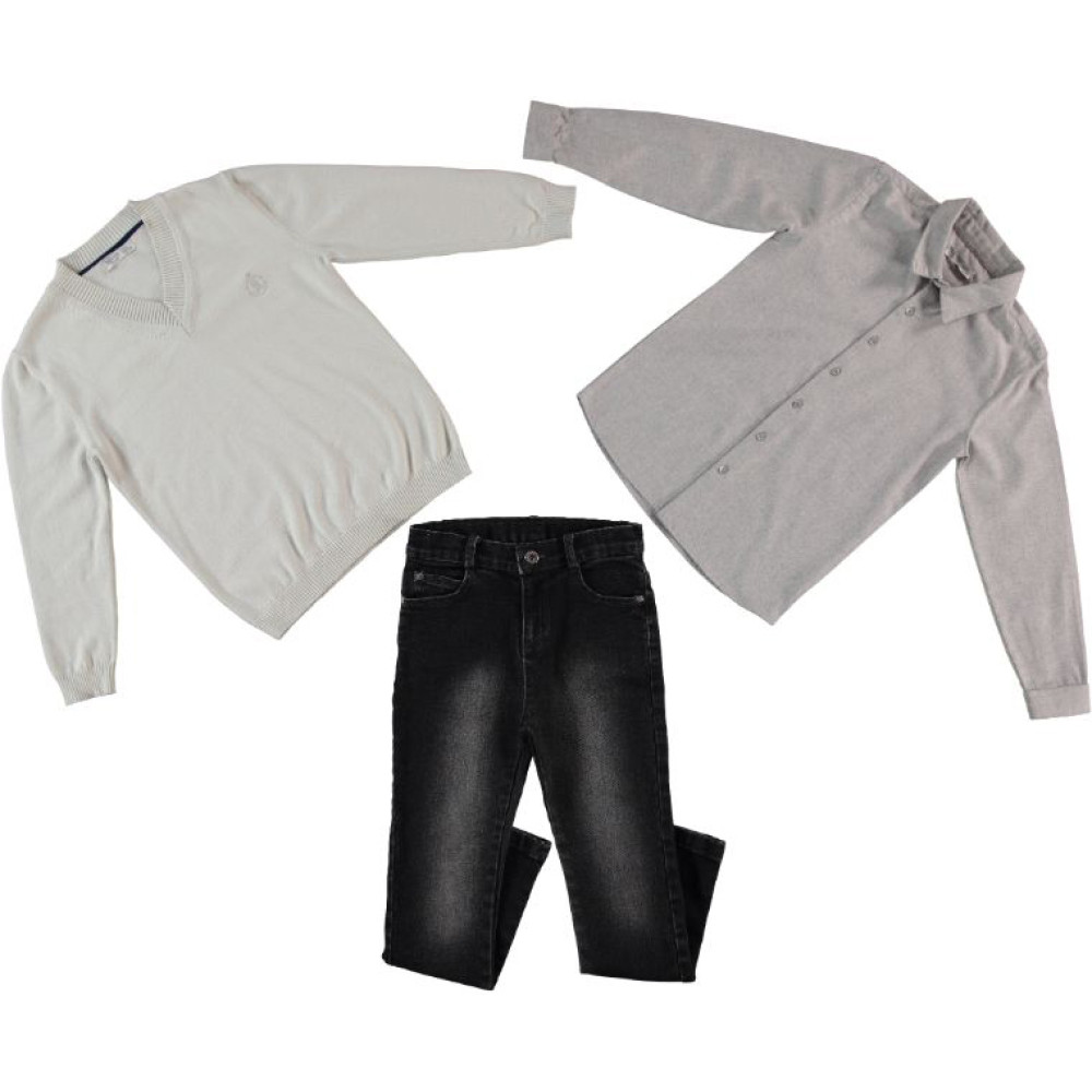 Set shirt+sweatshirt+pants