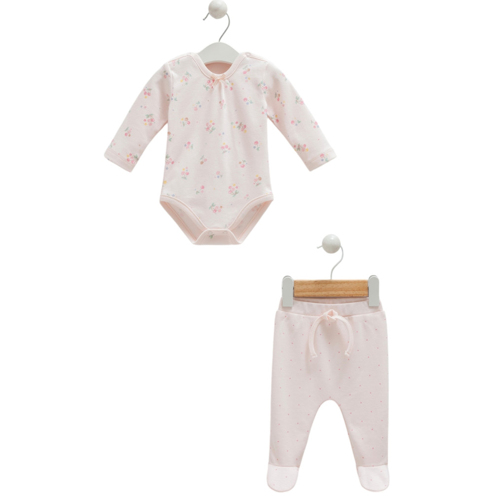 Set body+pants (pack of 2 sets), series CHERRY BABY. (Ready)