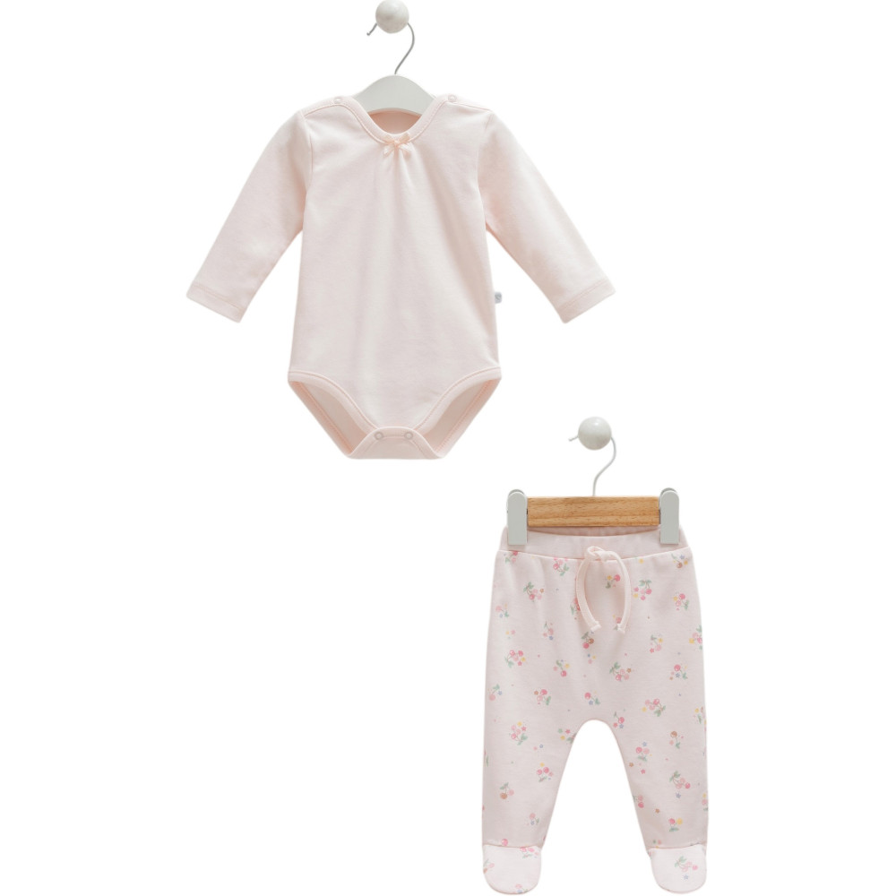 Set body+pants (pack of 2 sets), series CHERRY BABY. (Ready)