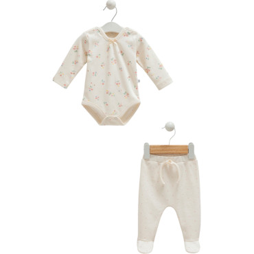 Set body+pants (pack of 2 sets), series CHERRY BABY. (Ready)