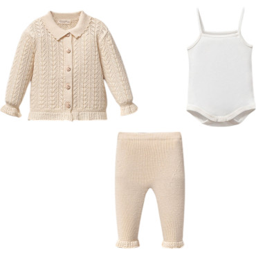 Set sweater+body+pants