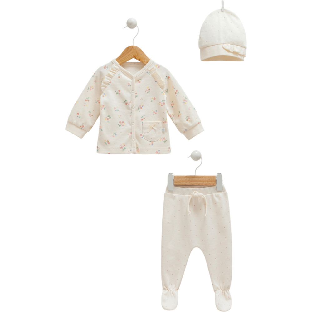 Set sweater+pants+hat, series CHERRY BABY. (Ready)