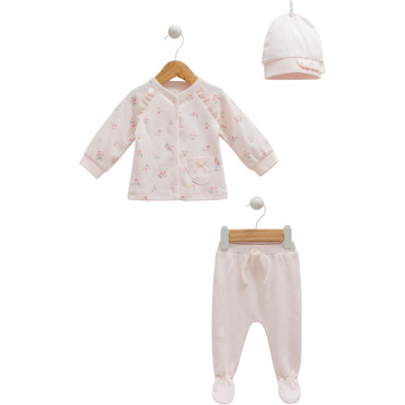 Set sweater+pants+hat, series CHERRY BABY