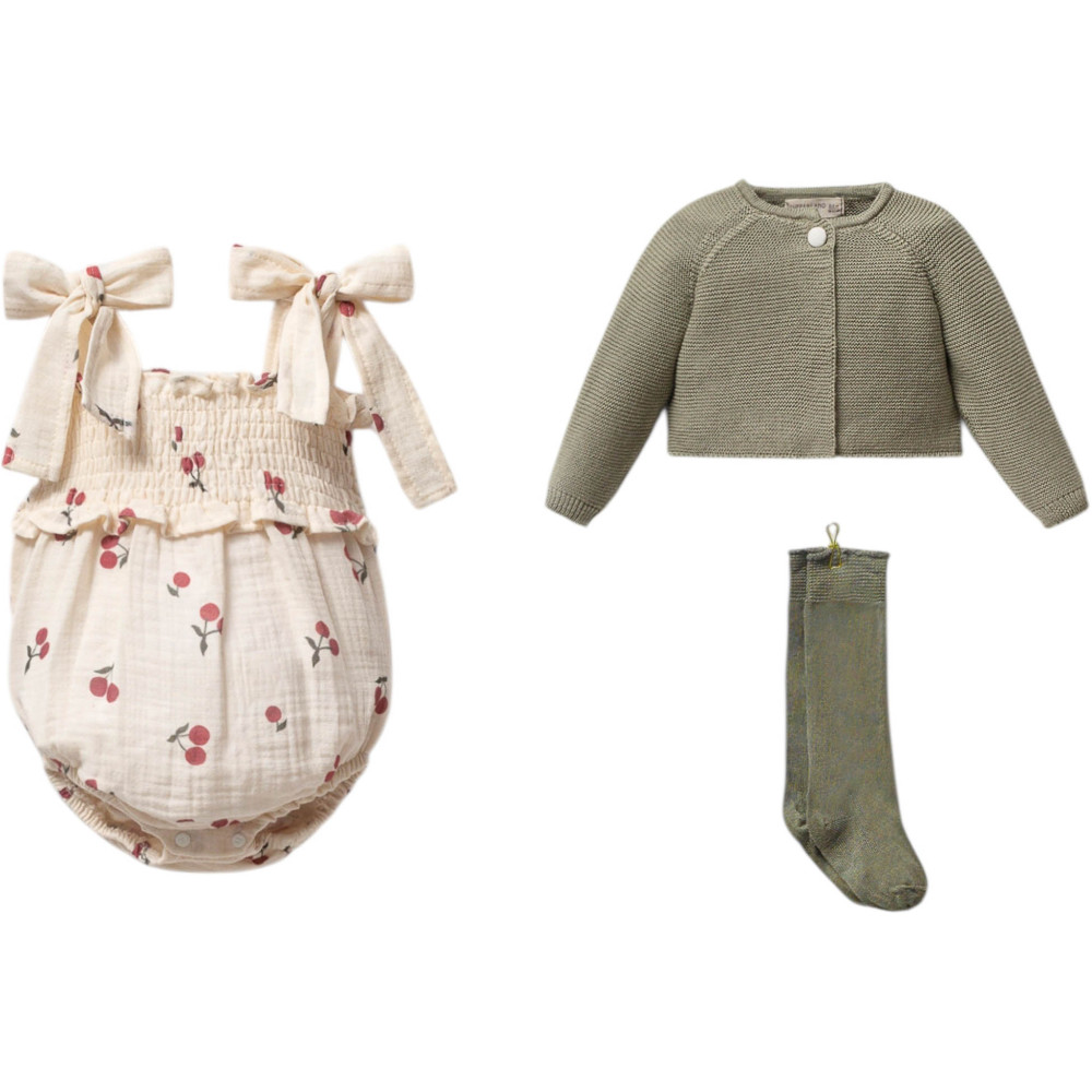 Set sweater+body+knee socks