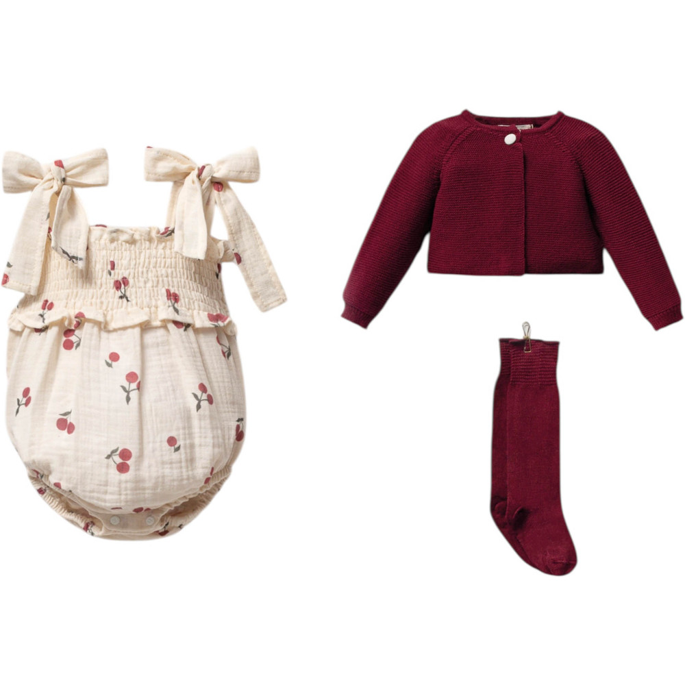 Set sweater+body+knee socks