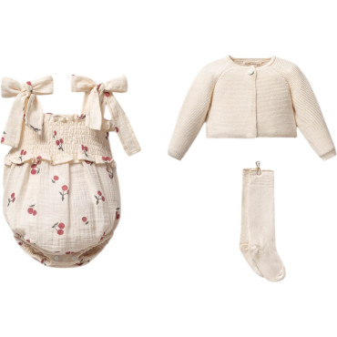 Set sweater+body+knee socks