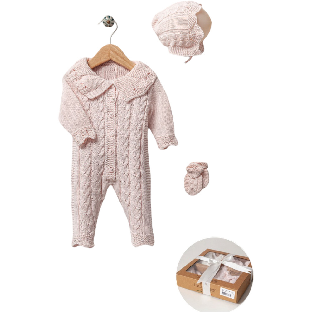 Set overalls+gloves+hat