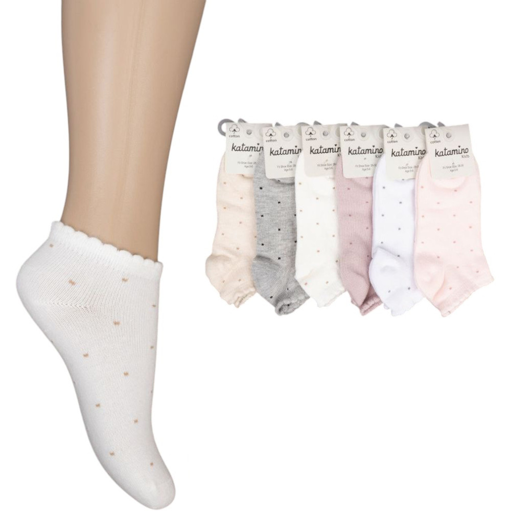 Socks low cut cotton Romantic