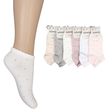 Socks low cut cotton Romantic