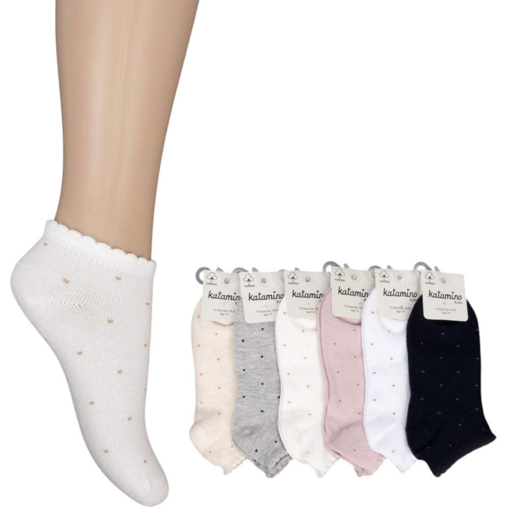 Socks low cut cotton Romantic