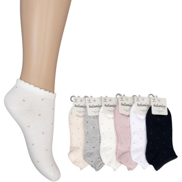 Socks low cut cotton Romantic