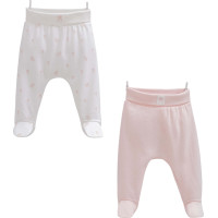 Pants set 2pcs (pack of 4 sets), series NEW BORN GIRL