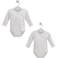 Body set 2pcs (pack of 4 sets), series NEW BORN GIRL