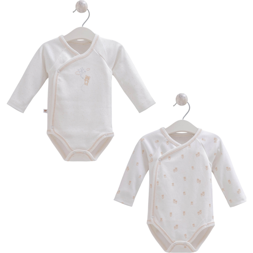 Body set 2pcs (pack of 4 sets), series NEW BORN BOY