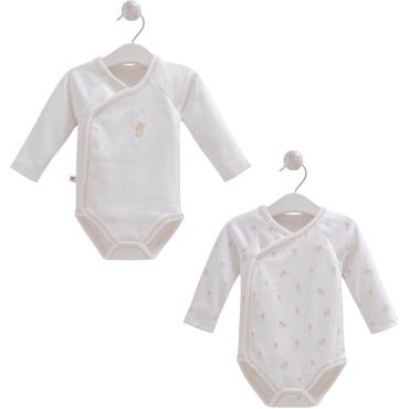 Body set 2pcs (pack of 4 sets), series NEW BORN BOY