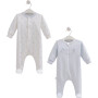 Overalls set 2pcs (pack of 2 sets), series NEW BORN BOY